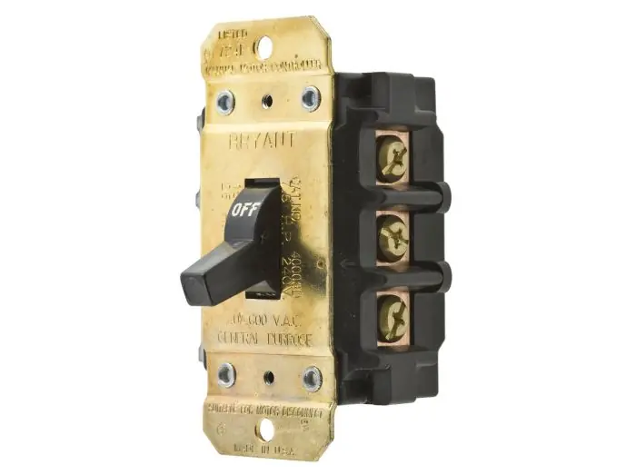 Bryant 40003D Motor Disconnect Switch 40A 600V AC