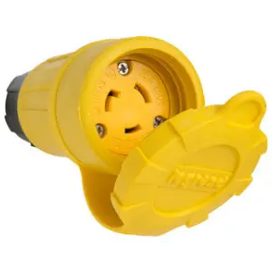 Pass & Seymour 27W48 Turnlok® Watertight NEMA 4X/6P Locking Connector