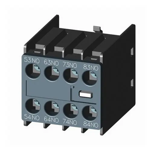 Siemens 3RH29111GA40 Auxiliary Contacts Block 4NO Size S00