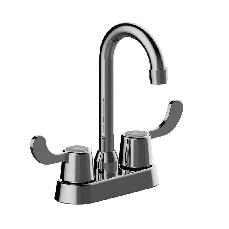 Matco-Norca LV-325CB Leverage Two Handle Washerless Valve Bar Faucets