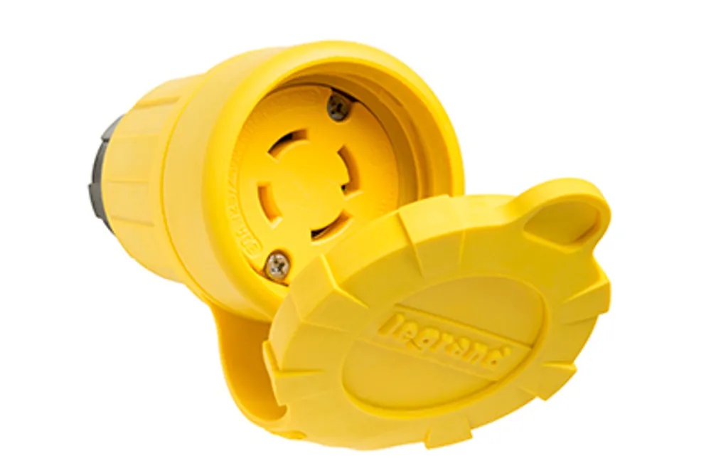 Pass & Seymour 29W74 Turnlok Watertight NEMA 4X/6P Locking Connector