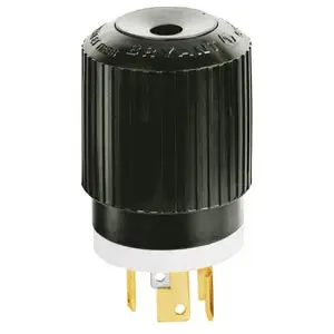 Bryant 3431 Locking Devices Industrial Male Plug 30A 3-Phase