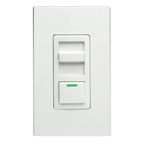 Leviton IPE04-1FZ Illumatech Slide Dimmer 400VA ELV, 150-Watt LED/CFL, 400-Watt Incandescent/Halogen