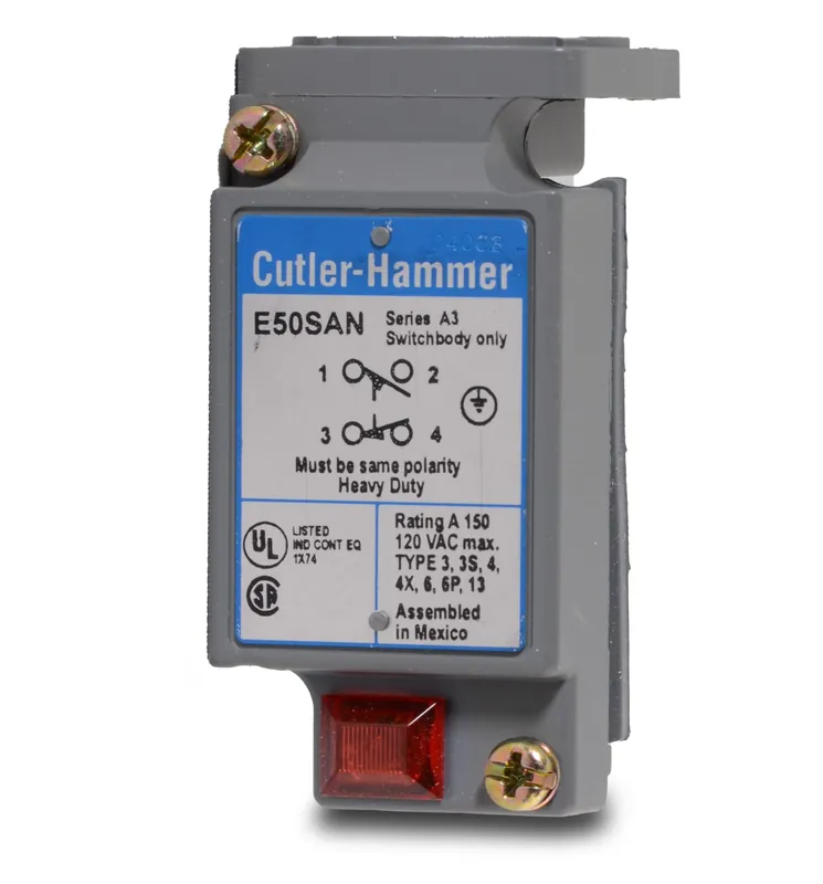 Eaton E50SAN E50 nema heavy duty plug-in limit switch
