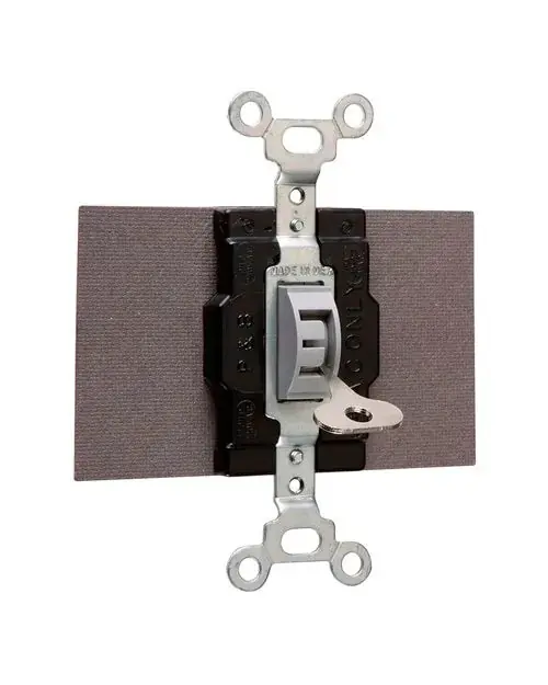 Pass & Seymour 1222-L Switch Manual Control 15A 120/277V (Dpdt)
