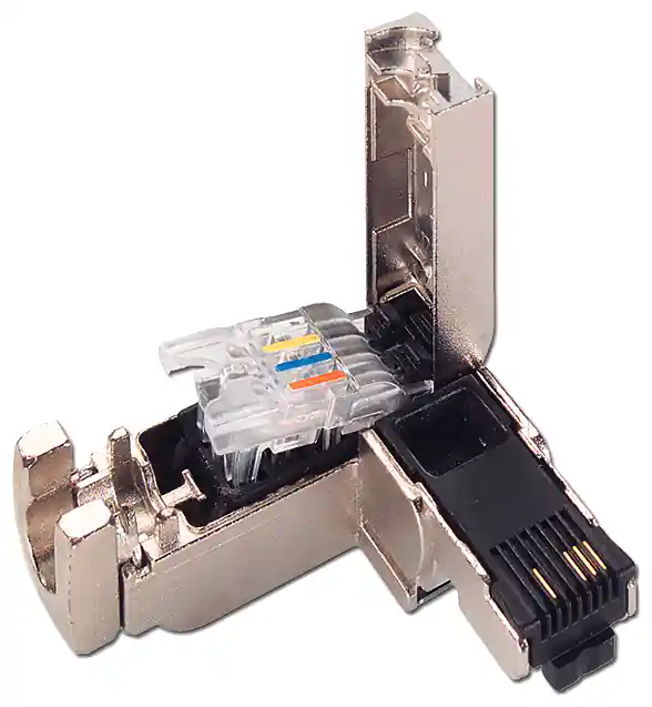 Siemens 6GK19011BB202AA0 Industrial Ethernet Fast Connect 90 Degree RJ45 Plug, 6GK Series