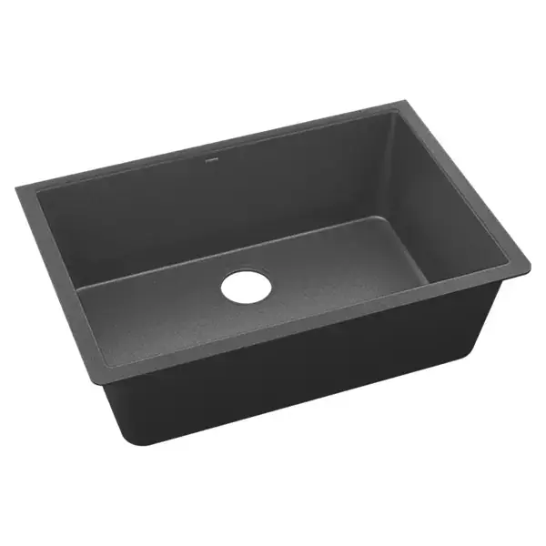Elkay elxru13322ch0 Single Bowl Undermount Quartz Sink