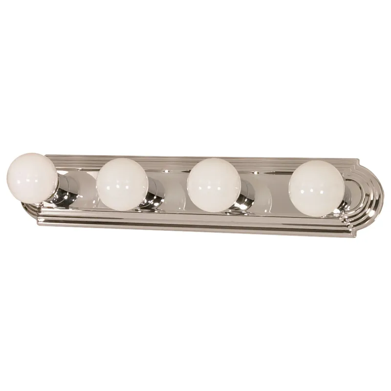 Satco 60-297 4 Lt 24 inches Racetrack Vanity