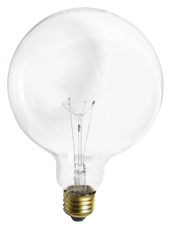 Satco S3013 G40 Globe Incandescent 100 Watt Replacement S3013