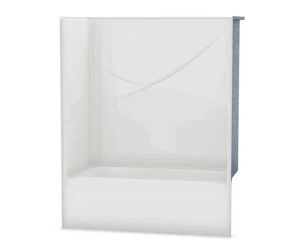 Aker opts-6032 Reinforced Shower Base Right-hand White