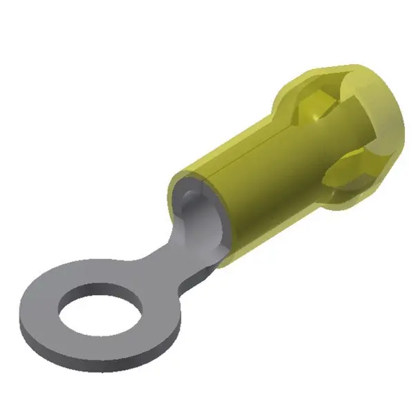 Burndy TN10516 Nylon Ring Terminal For 12 - 10 AWG 5/16