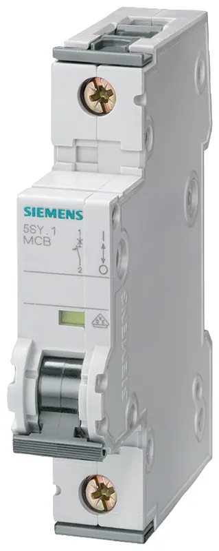 Siemens 5SY6110-6 5Sy6 Mcb 10A 1 Pole Type B