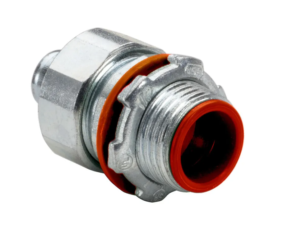 Topaz 472ST 3/4 inches Lt Conn.steel Straight Liquidtight Connector