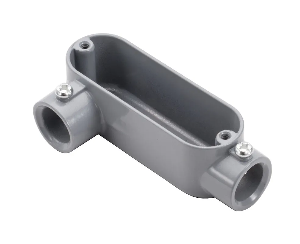 Topaz ELR8 LR Type Conduit Body 3 inches Die Cast Aluminum