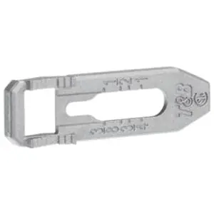 Abb 1350AL Pipe Spacer, Aluminum, Use with Conduit Sizes, .5 inches, .75 inches and 1 inches Conduit