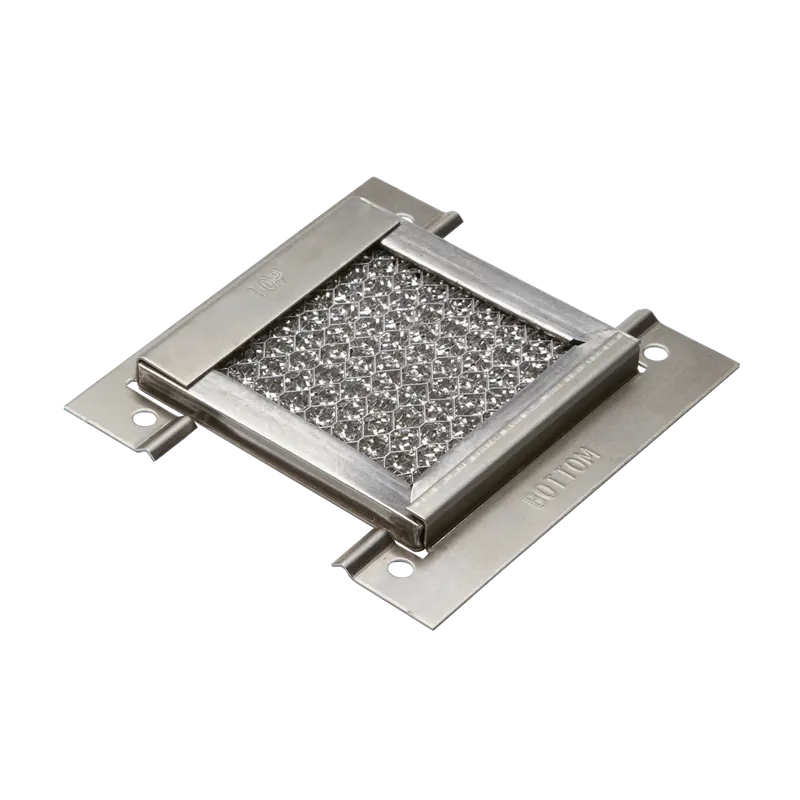 Hoffman AFLT66 Louver Plate Kit Filters Aluminum