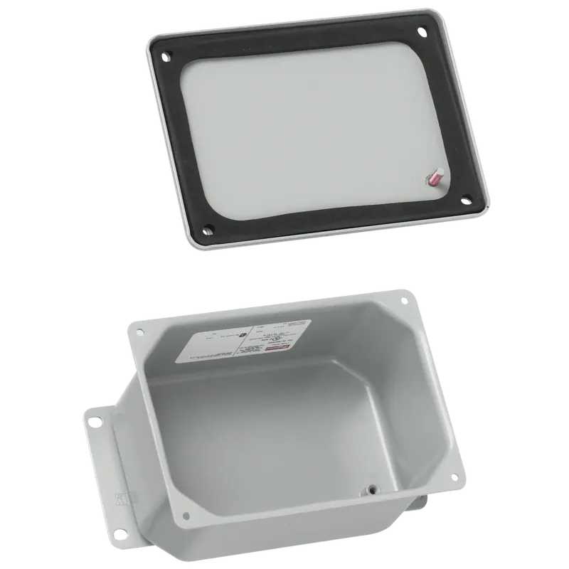 Hoffman A845DSC Flat and Dome Screw Cover Contoured Type 4, 8.00x4.00x3.75