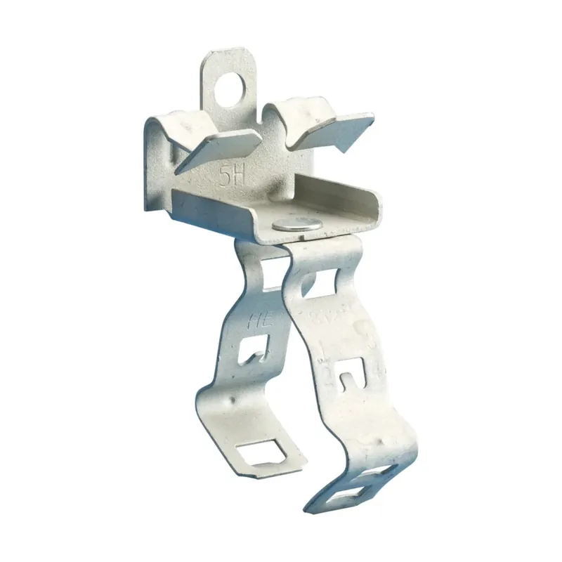 Nvent 812M912 Em-M Conduit/Pipe to Flange Clip, Spring St. 1/2 inches, 3/4 inches EMT, 9/16 inches–3/4 inches Flange