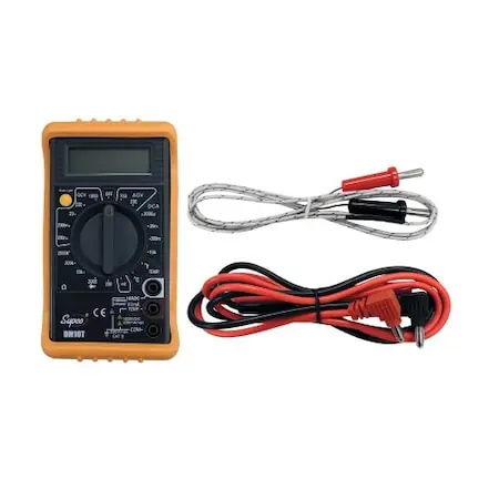 Supco DM10T Economy Dig Multimeter W/ Temp