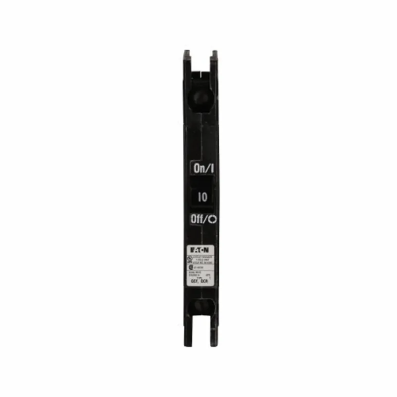 Eaton QCR1010T Miniature Circuit Breaker, 10 Amp, 1 Pole, 120/240V