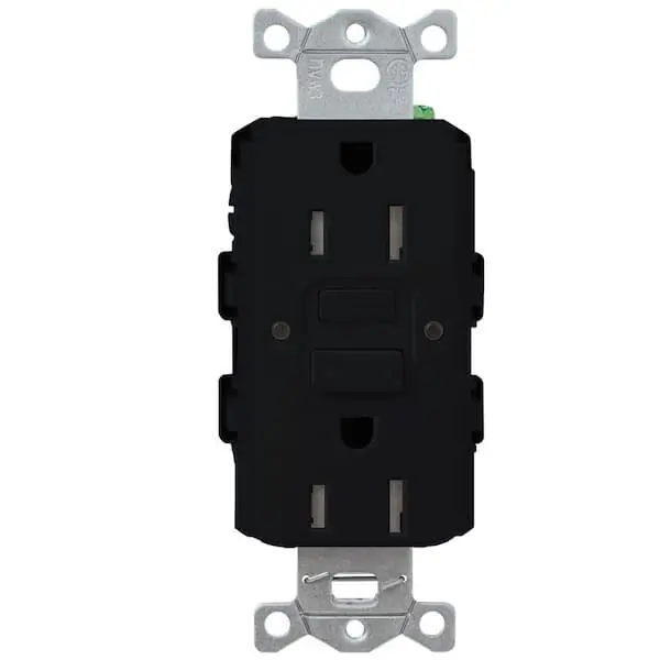 Lutron SCR-15-GFST-MN GFCI Tamper-Resistant Receptacle 15A