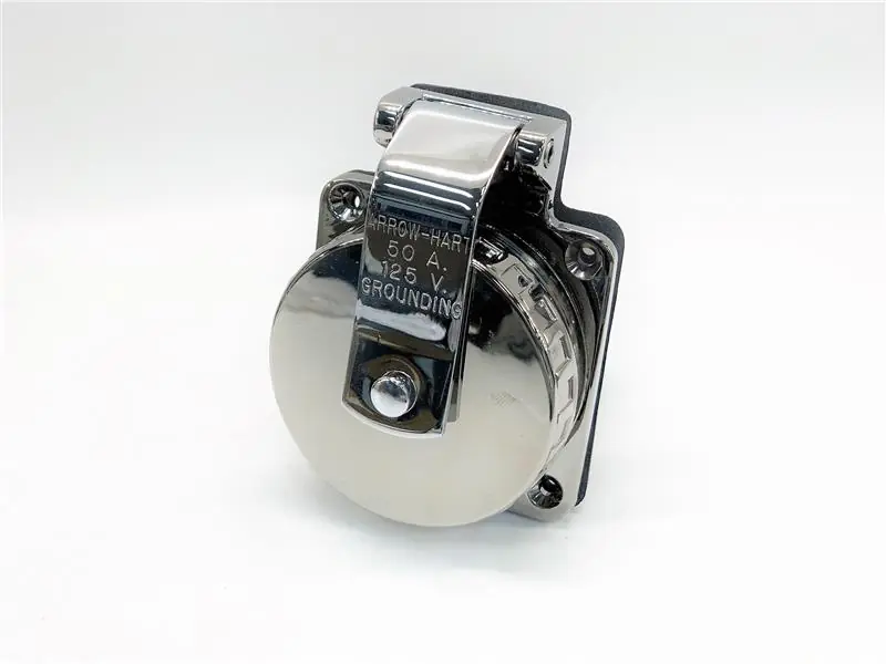 Bryant 6372CR Marine Hull Inlet 50A 125V