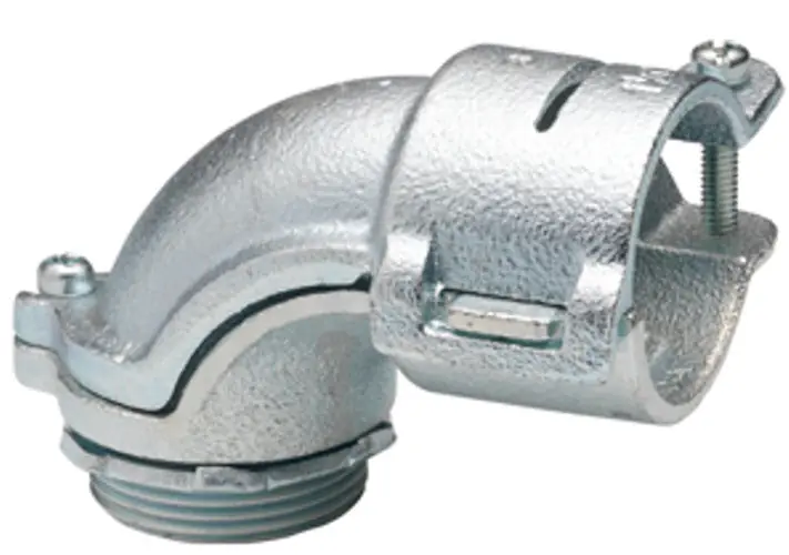 Nsi 806 Insulated 90-Degree Connector 3/4 inches