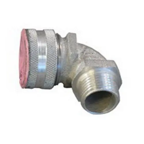 Appleton CG90-3775 Angled Strain Relief Cord Connector 3/4 inches 90D