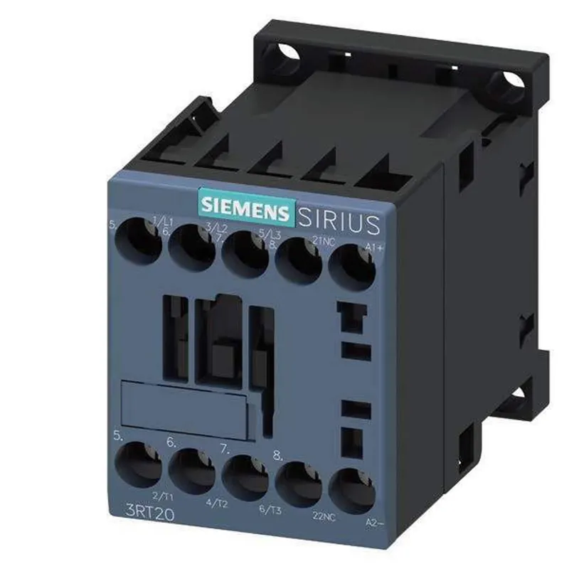 Siemens 3RT20171BB42 Contactor, AC-3, 5.5KW/400V, 1NC, DC 24V, 3-pole, sz s00 Screw Terminal
