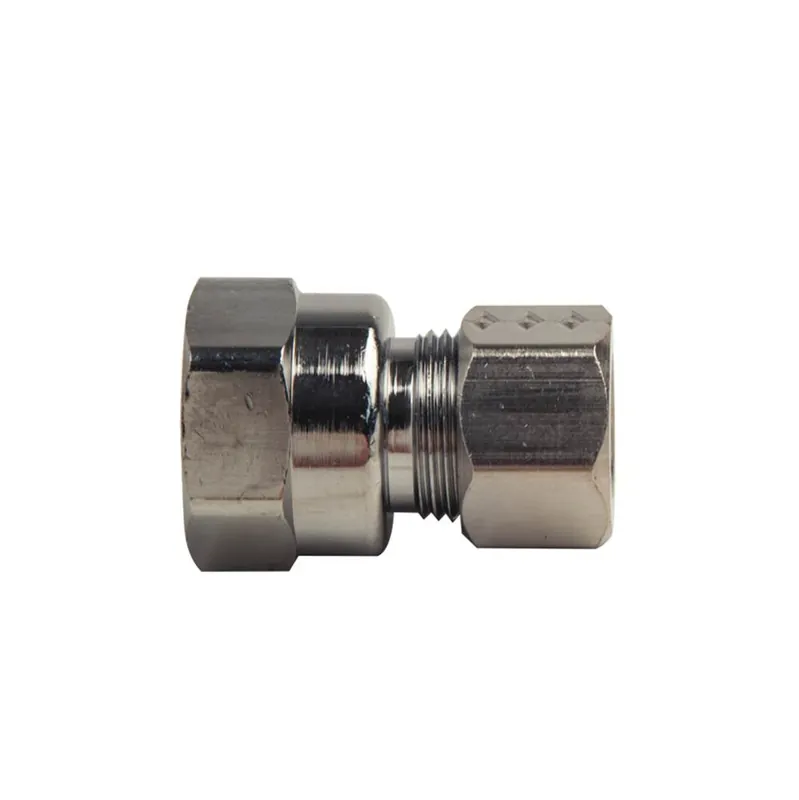 Brasscraft 10X C 3/8 in. OD Tube x FIP Brass Hose Adapter