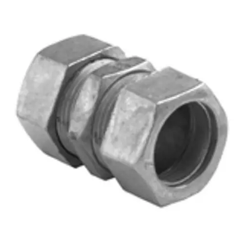 Nsi 261-DC 3/4 inch ball burnished zinc die cast EMT compression coupling
