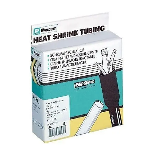 Panduit HSTT09-Q Heat Shrink Tubing, Flexible 0.093 inches (2.36mm) 25.0 feet (7.6m)