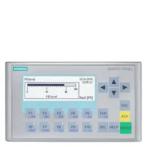 Siemens 6AV66470AH113AX1 HMI Display 3 in FSTN LCD PROFINET Simatic HMI 300