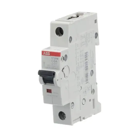 Abb st201m-c6 mcb st200m 1p c 6a
