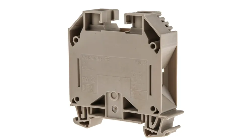 Weidmuller 1020500000 WDU 35 Feed-Through Terminal Block 125 A
