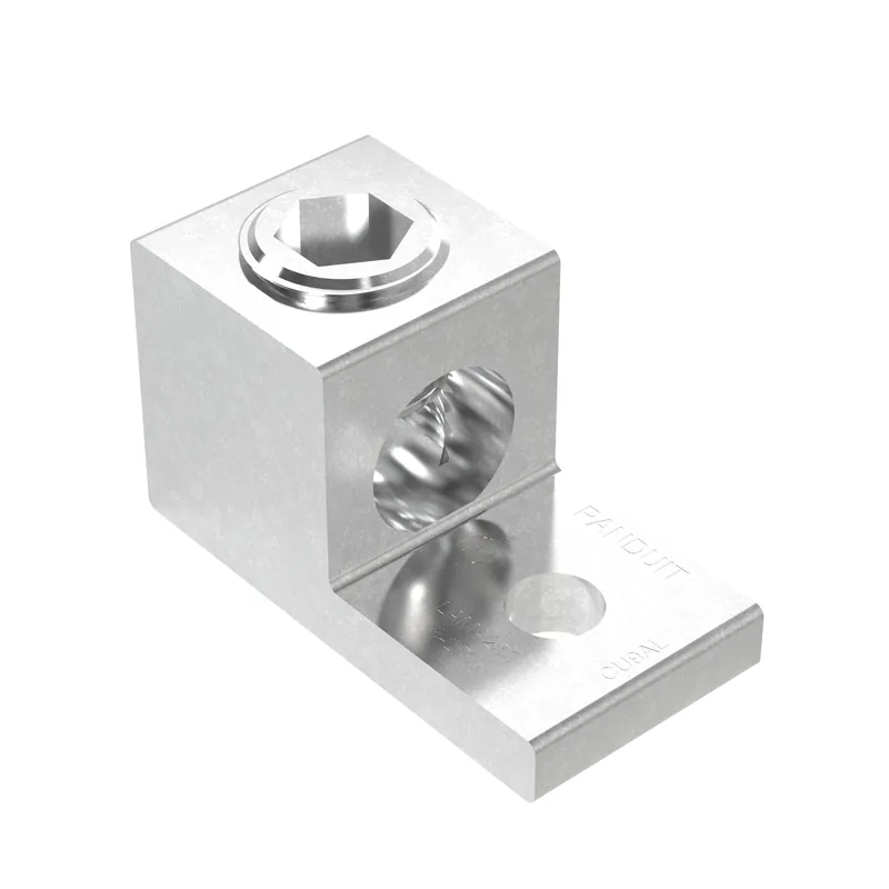 Panduit LAMA250-56-QY Mechanical Lug 250 MCM - 6 AWG Aluminum Single Barrel
