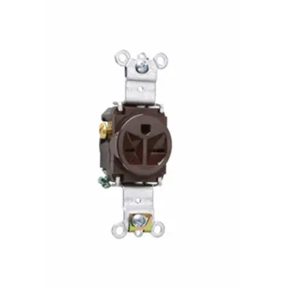 Pass & Seymour 5671 Heavy Duty Spec Grade Single Receptacles 15A 250V