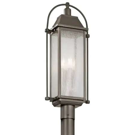 Kichler Lighting 49717OZ Harbor Row 4 Light 27 inches Tall Post Light