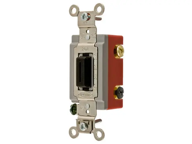 Bryant 4925L Dpdt Main Contact Ac Switch 20A 120/277V