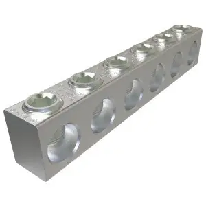 Ilsco PED-6-4/0-Z 4/0 Aluminum 6-Conductor Connector