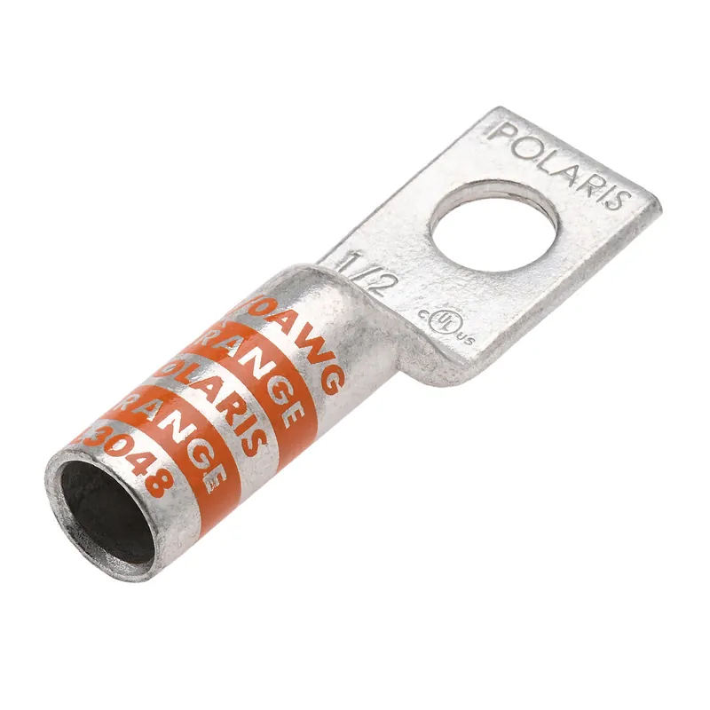 Nsi L3048 Polaris CMP Lug Cu Long 3/0 AWG 1/2 Bolt Size