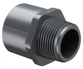 Campbell mas6 Steel Galvanized Insert Male Adapter 1.5 in