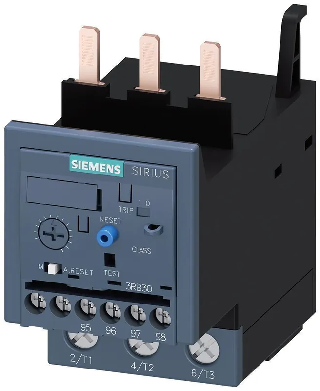 Siemens 3RB30362UB0 Sirius Relay, Solid State/Trip Class 20E; 3 Pole; 50 FLA