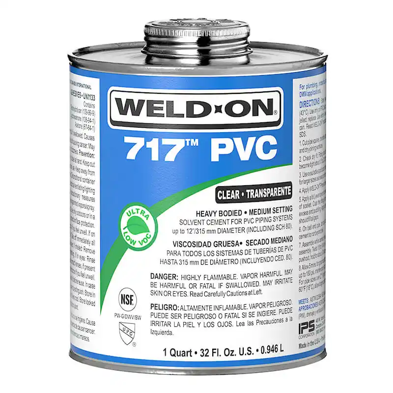 Ips Corporation 10147 Weld-On® 717™ PVC Cement 1 pt Replacement 10147
