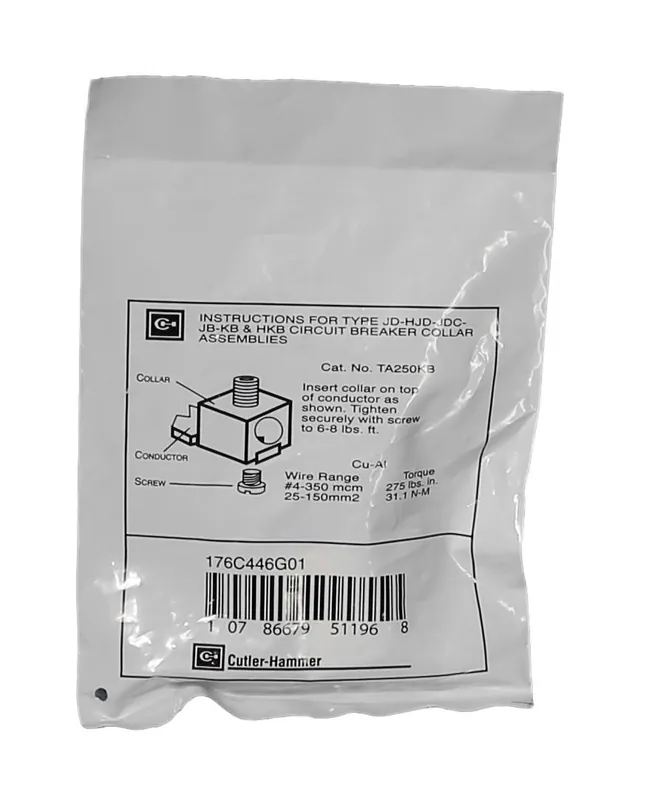 Eaton TA250KB Line and Load Terminal 4 AWG to 350 kcmil