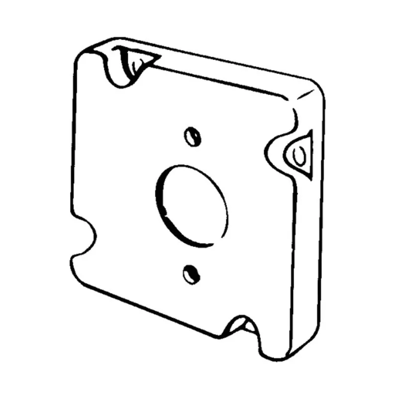 Appleton 8494 etp raised electrical box cover 1 gang