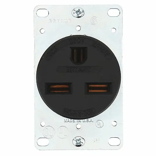 Bryant 9630FR Receptacle 30A 250V 6-30R