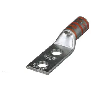 Panduit LCD3/0-38D-X Lug, Cu, Sbw, 2 Hole, 3/0 Awg, 3/8