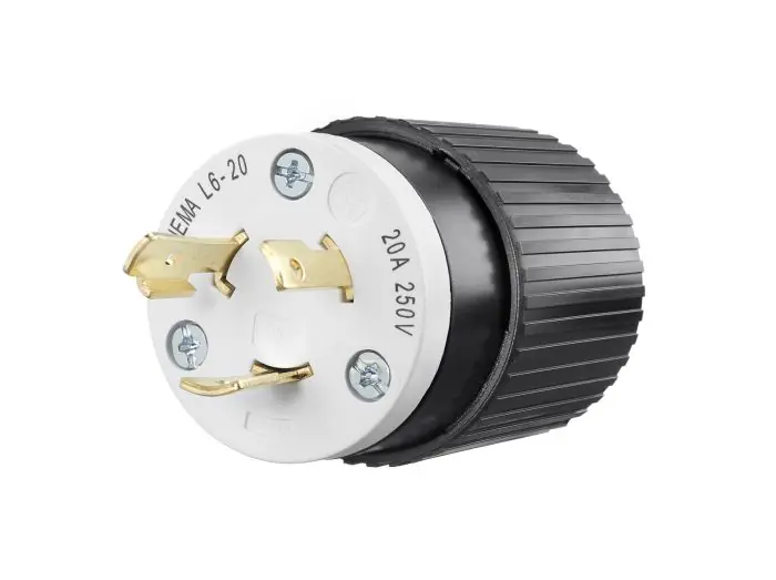 Bryant 70620NP Male Plug 20A 250V L6-20P