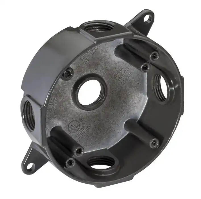 Topaz WRB1550B Weatherproof Box Die Cast Aluminum 1/2 inches